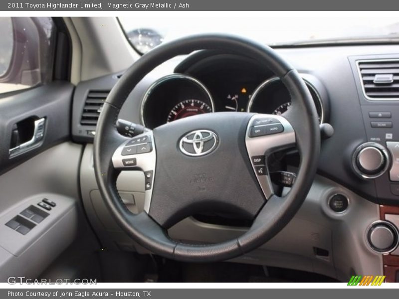 Magnetic Gray Metallic / Ash 2011 Toyota Highlander Limited