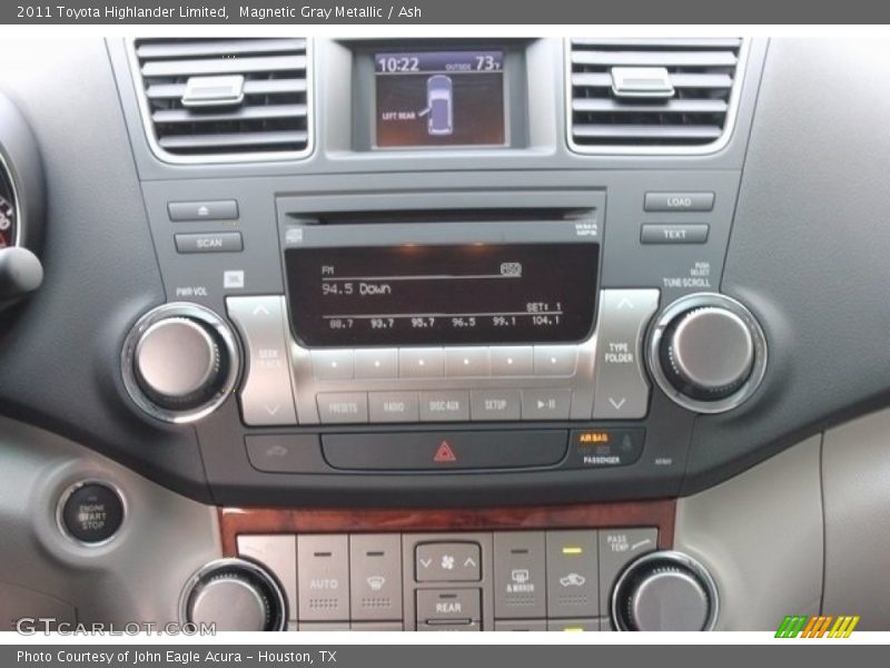 Magnetic Gray Metallic / Ash 2011 Toyota Highlander Limited