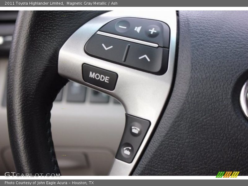 Magnetic Gray Metallic / Ash 2011 Toyota Highlander Limited