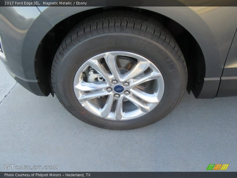 Magnetic Metallic / Ebony 2017 Ford Edge SEL