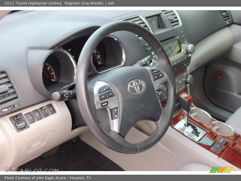 Magnetic Gray Metallic / Ash 2011 Toyota Highlander Limited