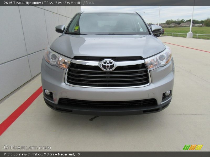  2016 Highlander LE Plus Silver Sky Metallic