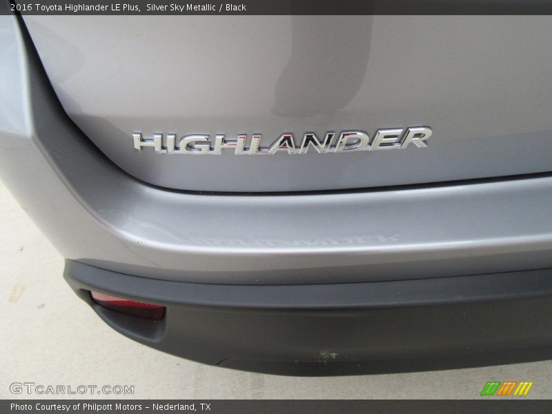  2016 Highlander LE Plus Logo