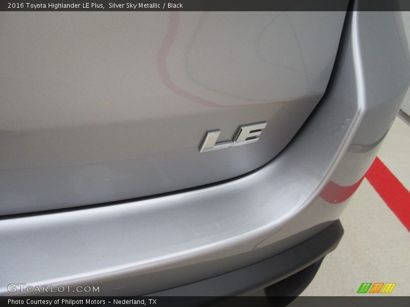  2016 Highlander LE Plus Logo
