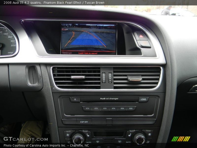 Phantom Black Pearl Effect / Tuscan Brown 2008 Audi S5 4.2 quattro