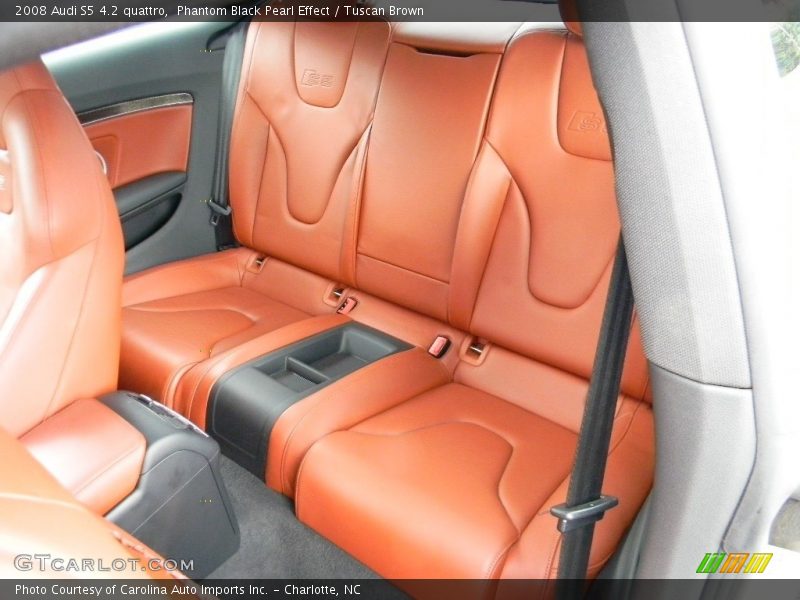 Phantom Black Pearl Effect / Tuscan Brown 2008 Audi S5 4.2 quattro