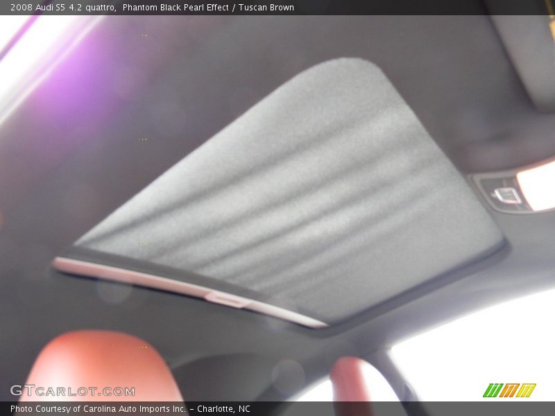 Phantom Black Pearl Effect / Tuscan Brown 2008 Audi S5 4.2 quattro