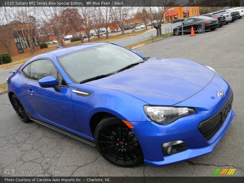 Front 3/4 View of 2015 BRZ Series.Blue Special Edition