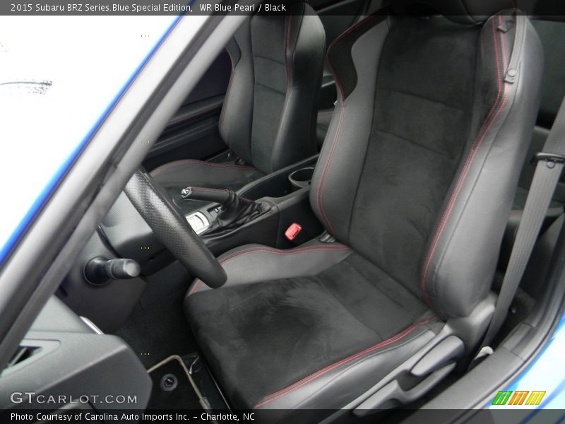 Front Seat of 2015 BRZ Series.Blue Special Edition