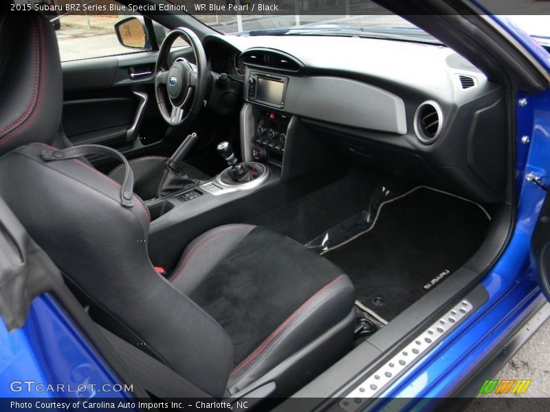 Dashboard of 2015 BRZ Series.Blue Special Edition