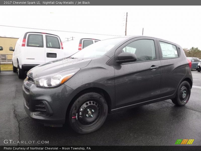 Nightfall Gray Metallic / Jet Black 2017 Chevrolet Spark LS