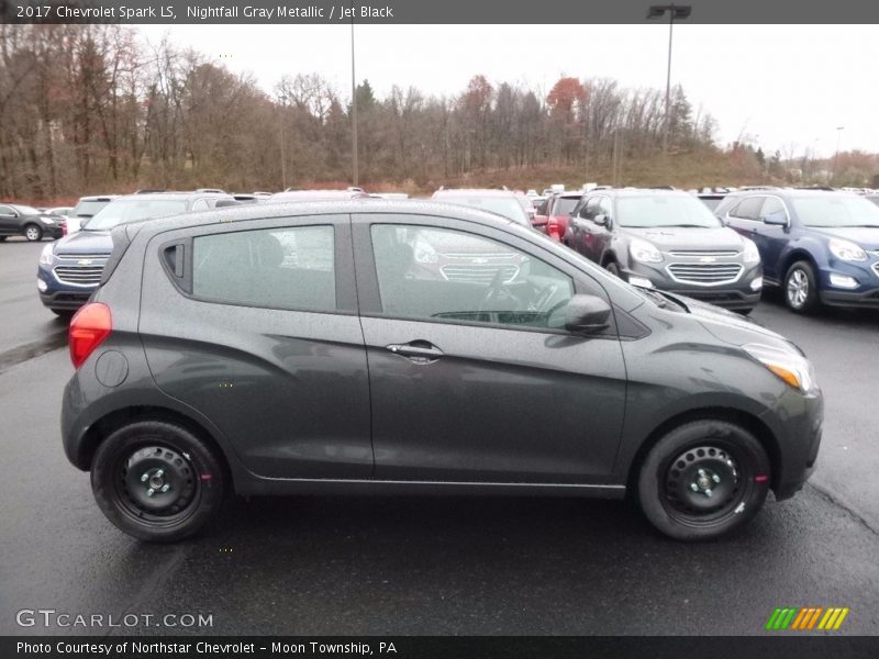 Nightfall Gray Metallic / Jet Black 2017 Chevrolet Spark LS