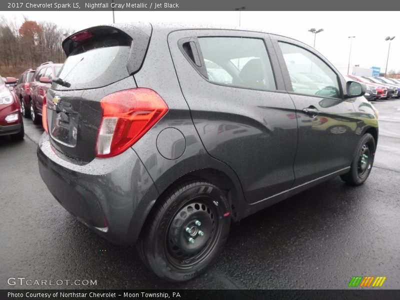 Nightfall Gray Metallic / Jet Black 2017 Chevrolet Spark LS
