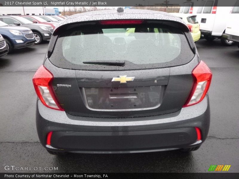Nightfall Gray Metallic / Jet Black 2017 Chevrolet Spark LS