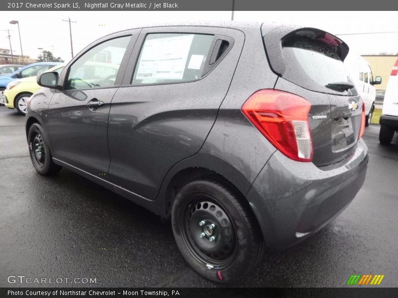 Nightfall Gray Metallic / Jet Black 2017 Chevrolet Spark LS