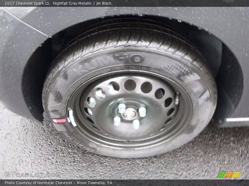 Nightfall Gray Metallic / Jet Black 2017 Chevrolet Spark LS