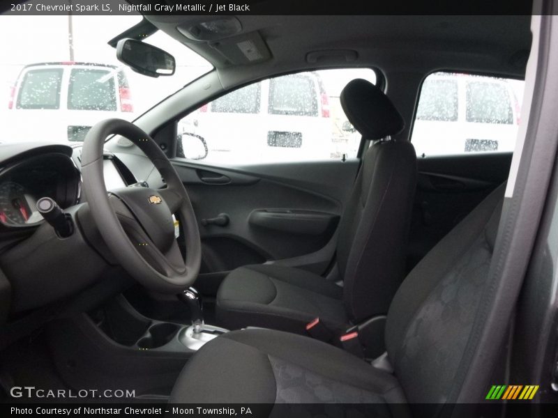 Nightfall Gray Metallic / Jet Black 2017 Chevrolet Spark LS