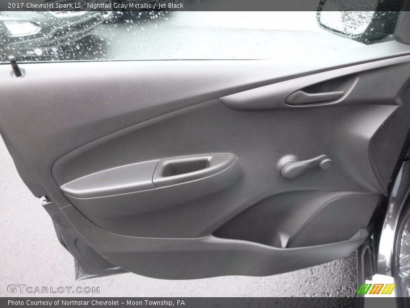 Nightfall Gray Metallic / Jet Black 2017 Chevrolet Spark LS