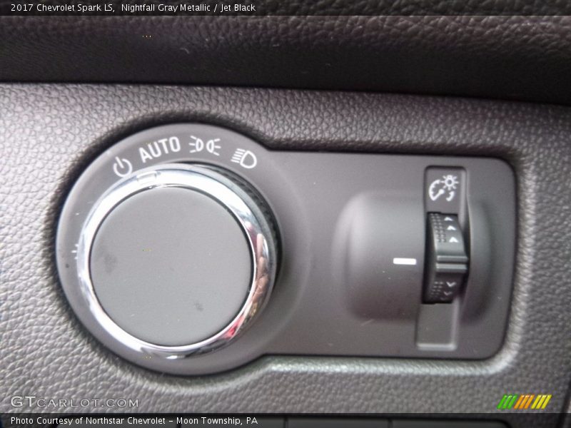 Nightfall Gray Metallic / Jet Black 2017 Chevrolet Spark LS