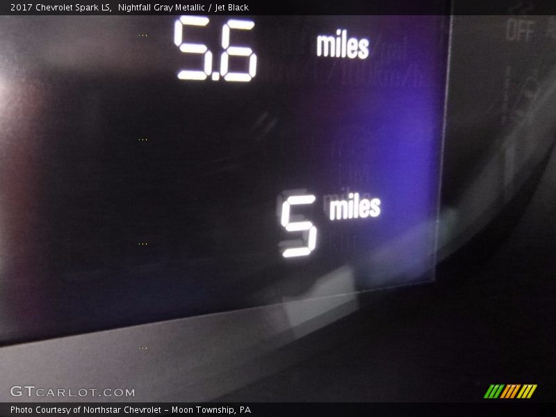 Nightfall Gray Metallic / Jet Black 2017 Chevrolet Spark LS