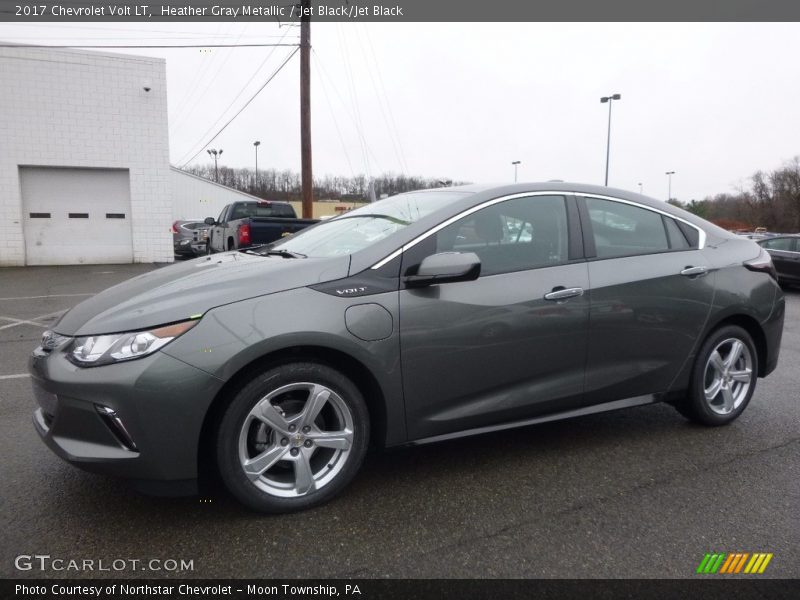 Heather Gray Metallic / Jet Black/Jet Black 2017 Chevrolet Volt LT