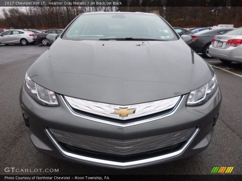 Heather Gray Metallic / Jet Black/Jet Black 2017 Chevrolet Volt LT
