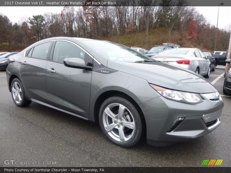 Heather Gray Metallic / Jet Black/Jet Black 2017 Chevrolet Volt LT