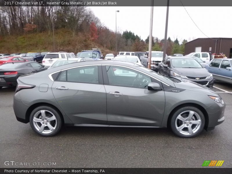 Heather Gray Metallic / Jet Black/Jet Black 2017 Chevrolet Volt LT