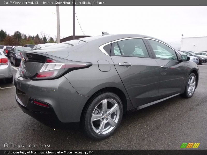 Heather Gray Metallic / Jet Black/Jet Black 2017 Chevrolet Volt LT