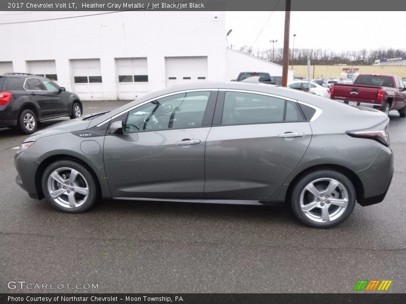 Heather Gray Metallic / Jet Black/Jet Black 2017 Chevrolet Volt LT