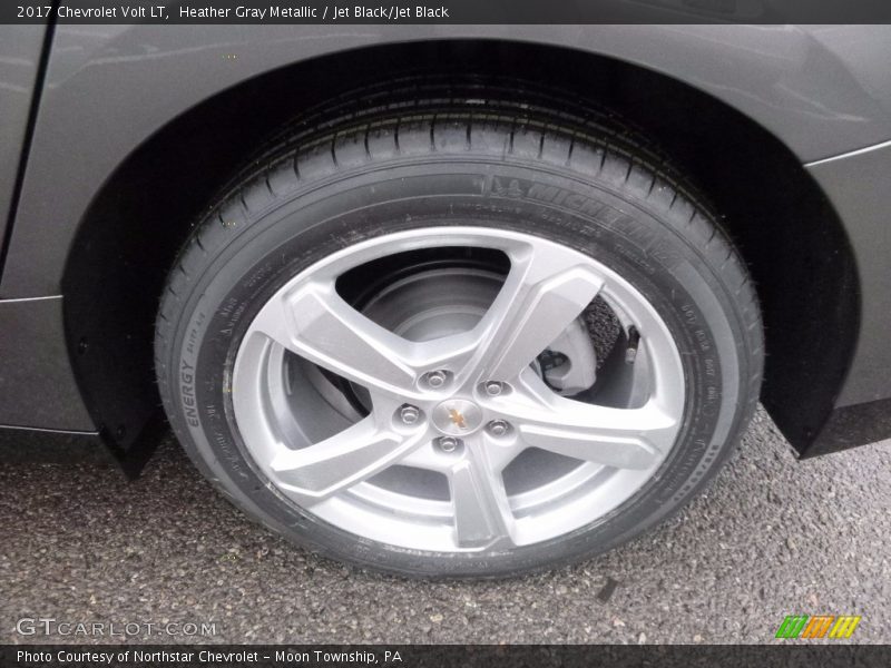 Heather Gray Metallic / Jet Black/Jet Black 2017 Chevrolet Volt LT