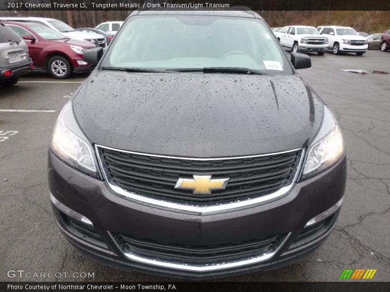 Tungsten Metallic / Dark Titanium/Light Titanium 2017 Chevrolet Traverse LS