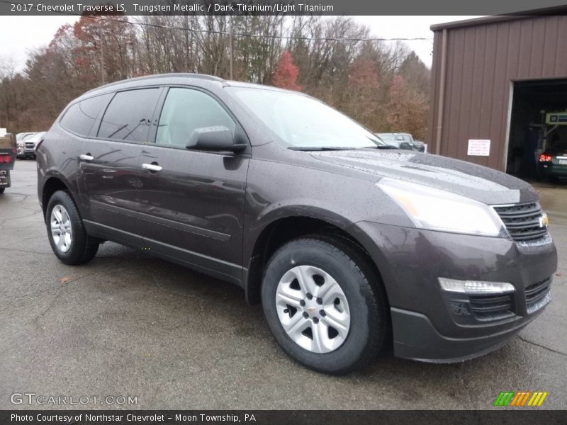 Tungsten Metallic / Dark Titanium/Light Titanium 2017 Chevrolet Traverse LS