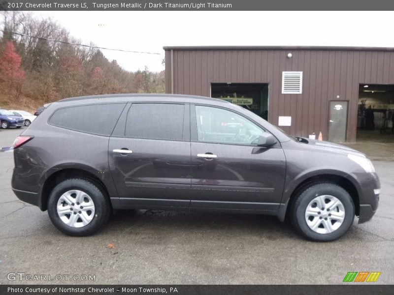 Tungsten Metallic / Dark Titanium/Light Titanium 2017 Chevrolet Traverse LS