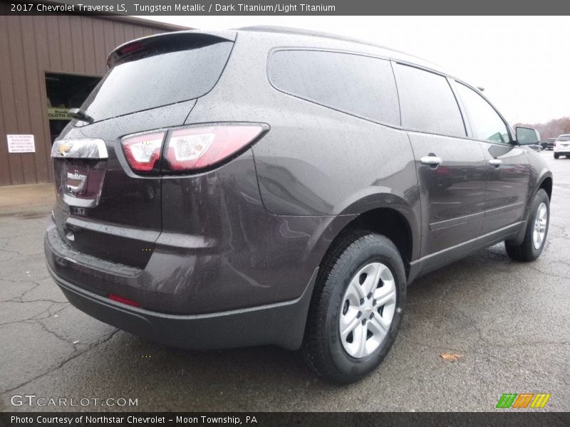 Tungsten Metallic / Dark Titanium/Light Titanium 2017 Chevrolet Traverse LS
