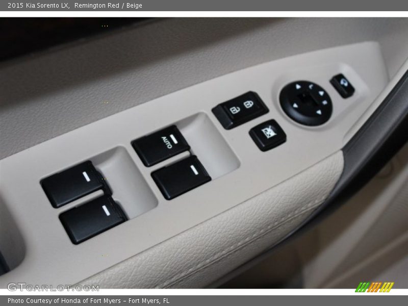 Remington Red / Beige 2015 Kia Sorento LX