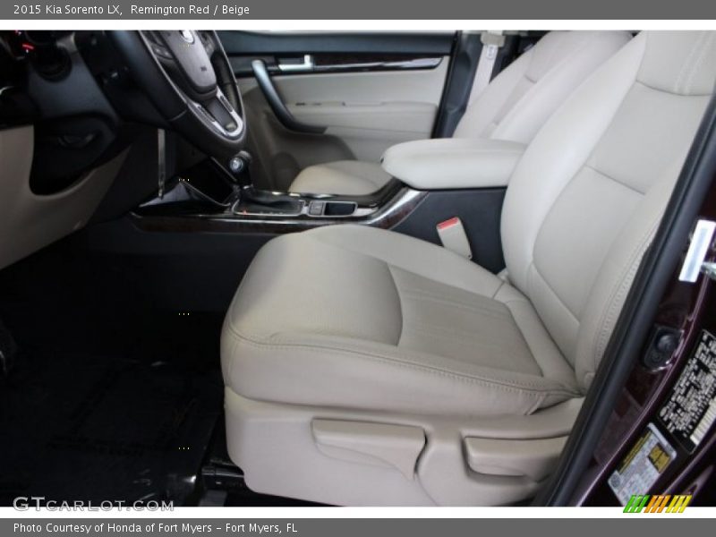 Remington Red / Beige 2015 Kia Sorento LX