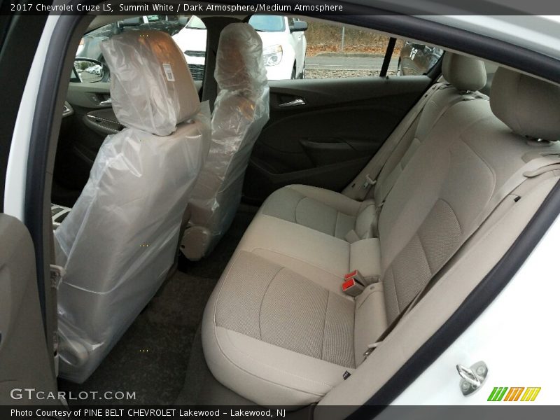 Summit White / Dark Atmosphere/Medium Atmosphere 2017 Chevrolet Cruze LS