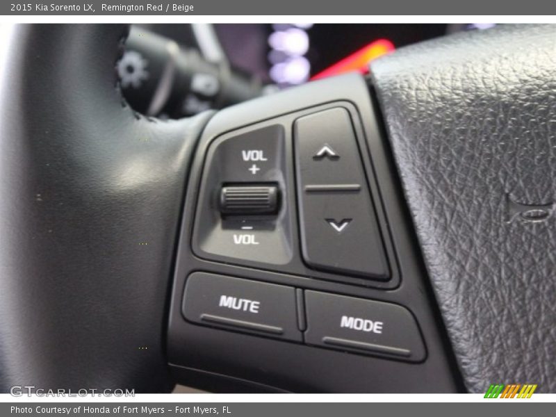Remington Red / Beige 2015 Kia Sorento LX
