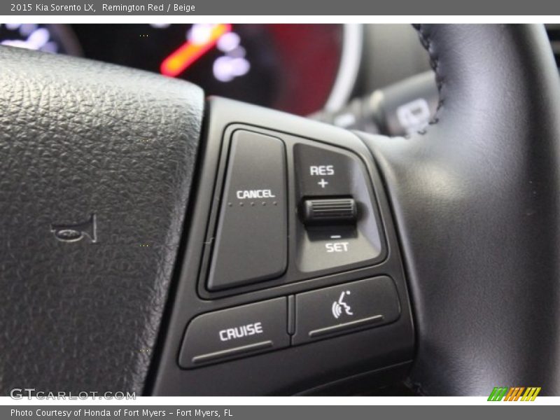 Remington Red / Beige 2015 Kia Sorento LX
