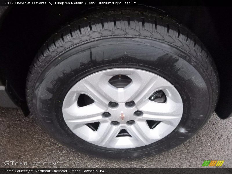 Tungsten Metallic / Dark Titanium/Light Titanium 2017 Chevrolet Traverse LS