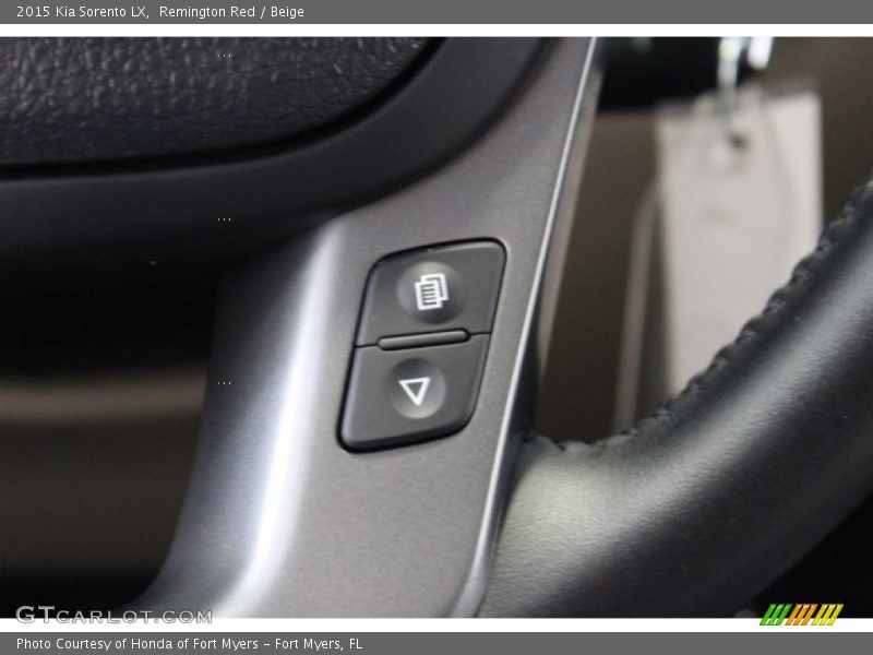 Remington Red / Beige 2015 Kia Sorento LX