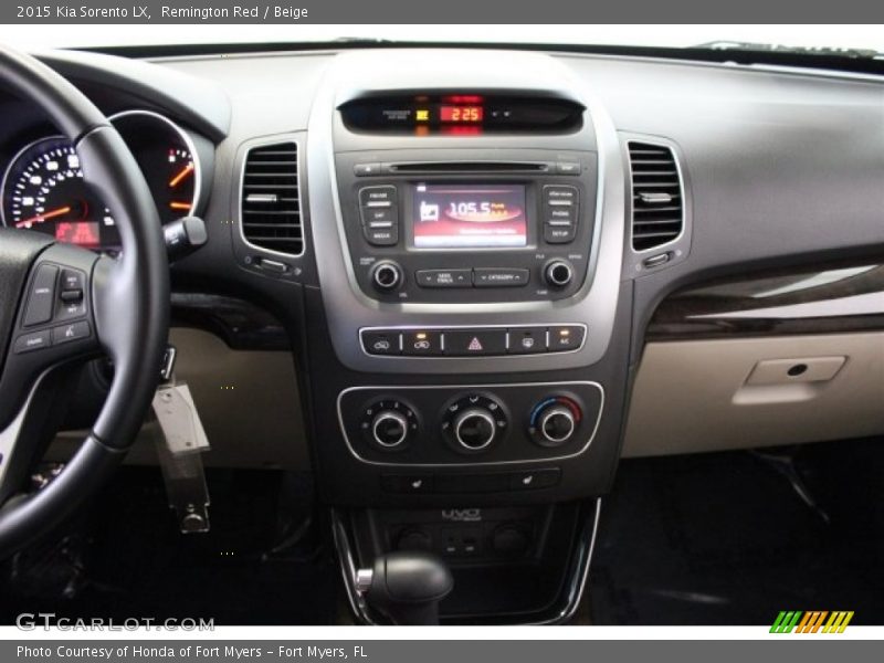 Remington Red / Beige 2015 Kia Sorento LX