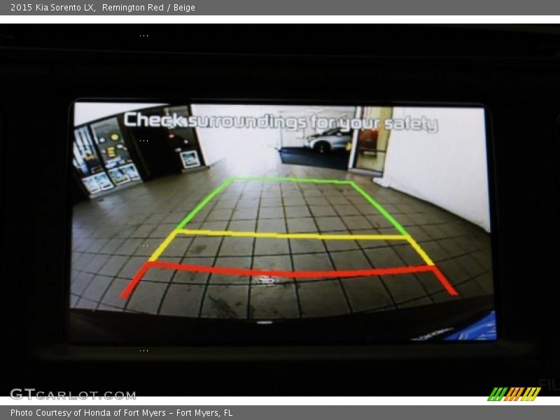Remington Red / Beige 2015 Kia Sorento LX