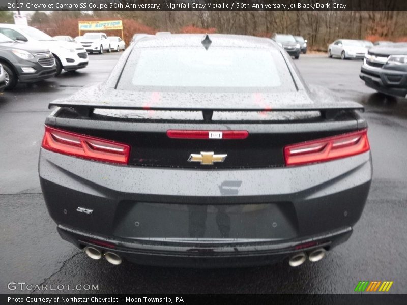 Exhaust of 2017 Camaro SS Coupe 50th Anniversary