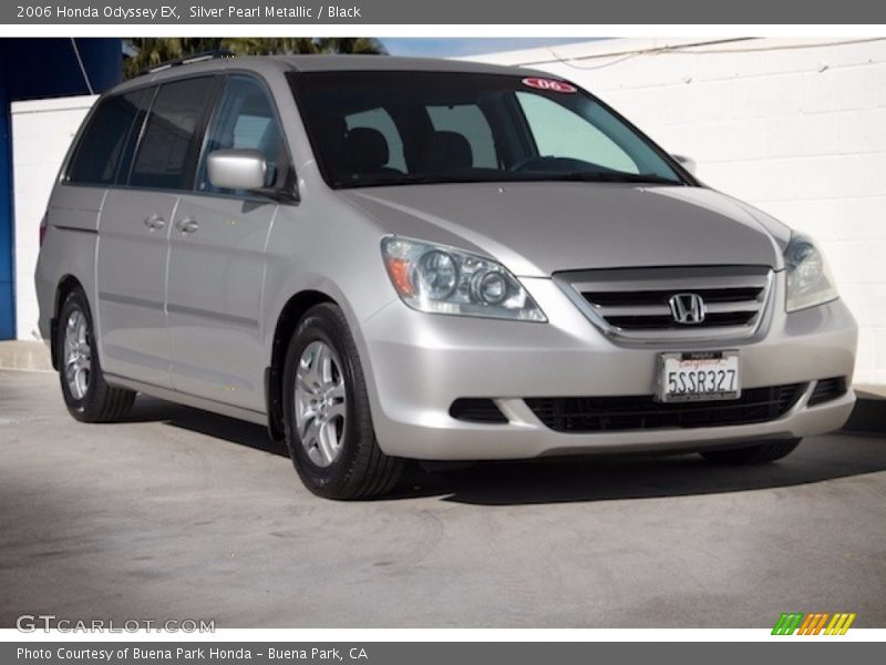 Silver Pearl Metallic / Black 2006 Honda Odyssey EX