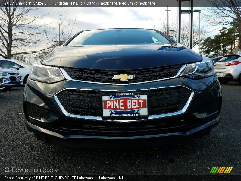 Tungsten Metallic / Dark Atmosphere/Medium Atmosphere 2017 Chevrolet Cruze LT