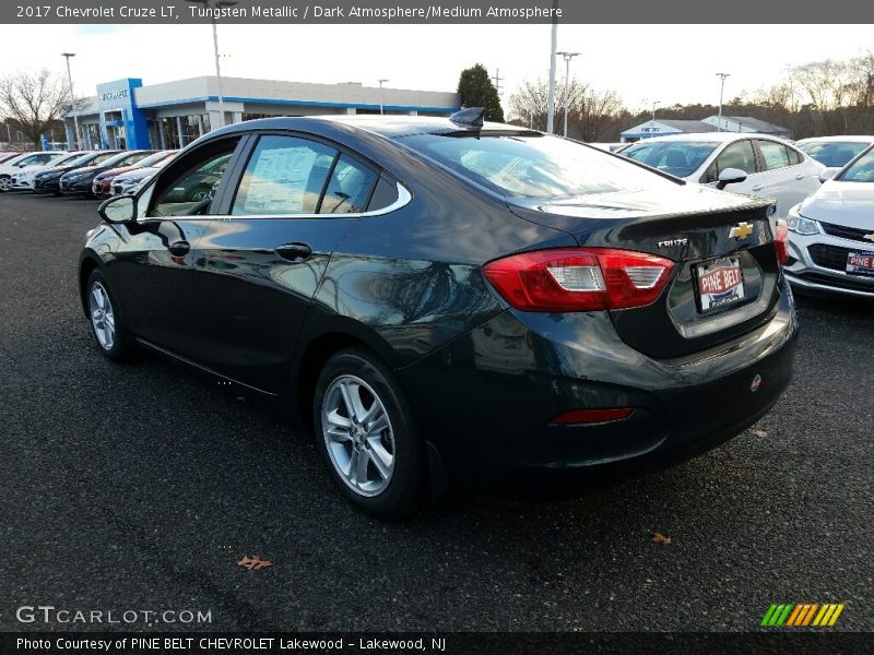 Tungsten Metallic / Dark Atmosphere/Medium Atmosphere 2017 Chevrolet Cruze LT