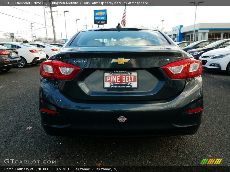 Tungsten Metallic / Dark Atmosphere/Medium Atmosphere 2017 Chevrolet Cruze LT