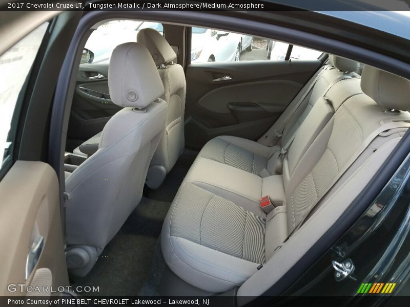 Tungsten Metallic / Dark Atmosphere/Medium Atmosphere 2017 Chevrolet Cruze LT